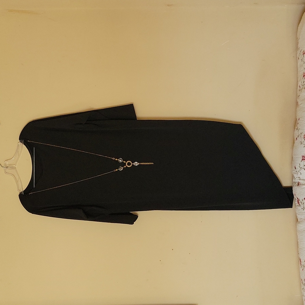 Black Dress angled in the back